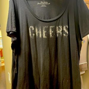 Torrid size 3 Women’s “cheers” T-shirt - excellent condition